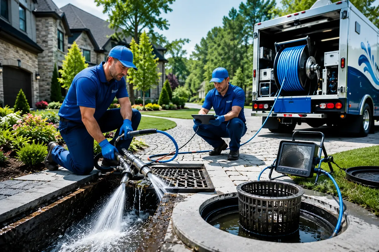 Local outdoor drain cleaning professionals in Junction City, KY